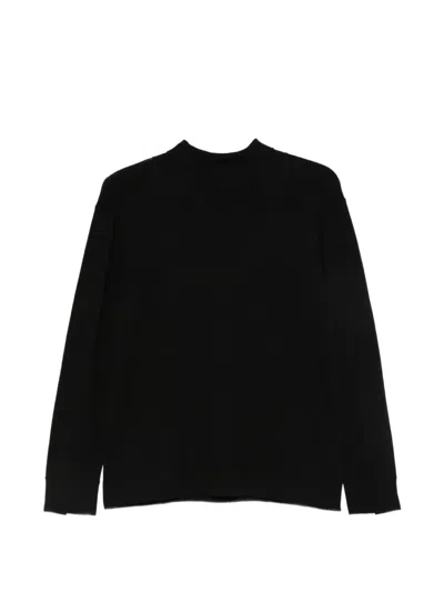 P.a.r.o.s.h Lime26 Tie-neck Button-cuff Sweater In White