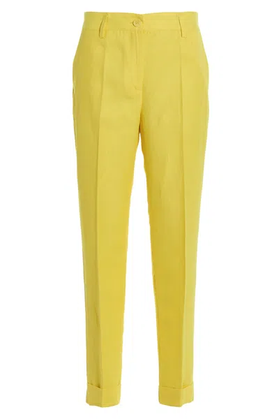 P.A.R.O.S.H P.A.R.O.S.H. LINEN BLEND PANTS