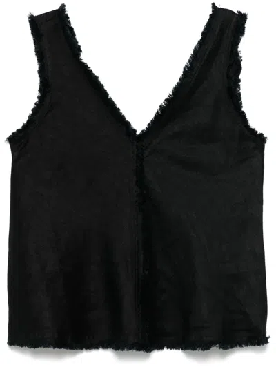 P.a.r.o.s.h Cropped Top In Black
