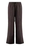 P.a.r.o.s.h Beach Pants In Brown