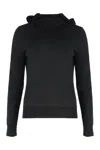 P.a.r.o.s.h Parosh Linfa Knitted Hoodie In Black