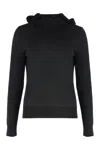 P.a.r.o.s.h Parosh Linfa Knitted Hoodie In Black
