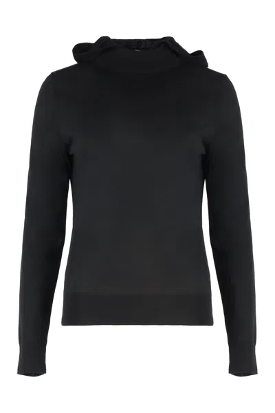 P.A.R.O.S.H PAROSH LINFA KNITTED HOODIE