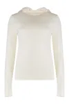 P.a.r.o.s.h . Linfa Knitted Hoodie In White