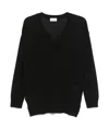 P.a.r.o.s.h Linfa V-neck Wool Blend Sweater