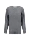 P.a.r.o.s.h . Crewneck Knitted Jumper In Gray
