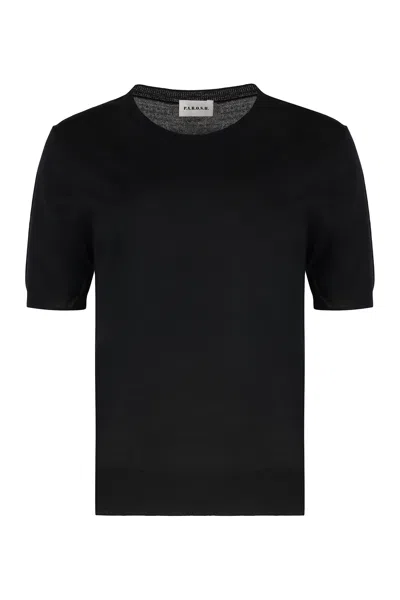 P.A.R.O.S.H LINFA WOOL-BLEND CREW-NECK SWEATER