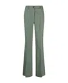 P.a.r.o.s.h Lioned Gingham Flared Trousers
