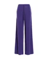 P.a.r.o.s.h Logo Casual Pants In Purple