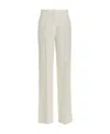 P.a.r.o.s.h Loose Leg Pants In White