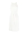 P.a.r.o.s.h Logo Dress In White