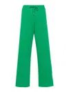 P.a.r.o.s.h Logo-embroidered Drawstring Track Pants In Green