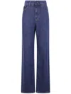 Shop P.a.r.o.s.h Parosh Logo Patch Jeans