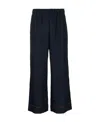 P.a.r.o.s.h Parosh Straight-leg Cropped Trousers In Black