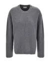 P.a.r.o.s.h Grey Cashmere Sweater In Gray
