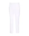 P.a.r.o.s.h . High-waist Tailored Cropped Trousers In White