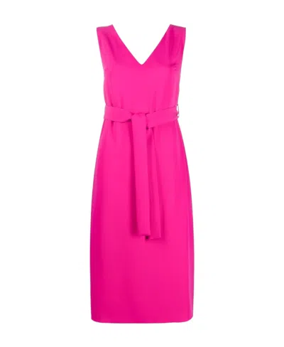 P.a.r.o.s.h Logo V-neck Dress