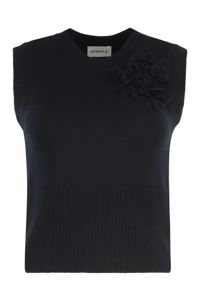 P.A.R.O.S.H LOIRA KNITTED VEST
