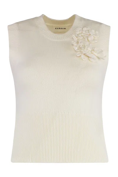 P.A.R.O.S.H LOIRA KNITTED VEST