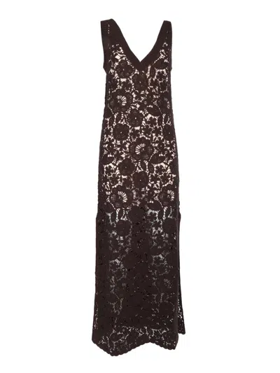 P.a.r.o.s.h Dress In Brown