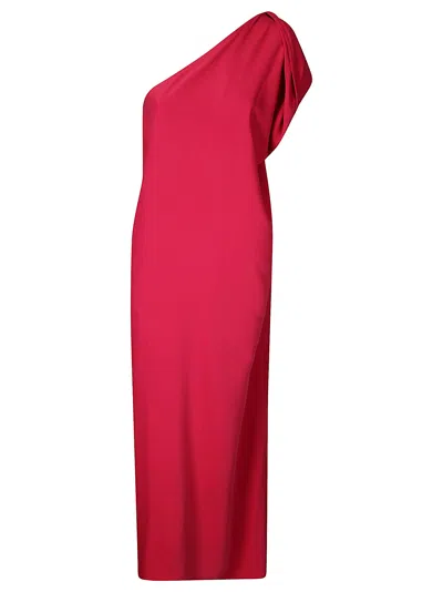 P.a.r.o.s.h Long Dress In Dark Red