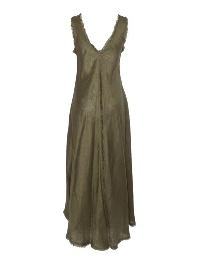 P.a.r.o.s.h . Long Dress In Green