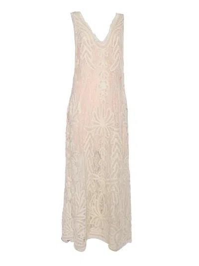 P.a.r.o.s.h . Long Dress In White
