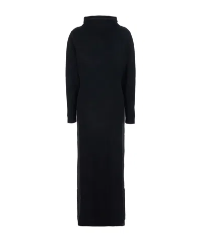 P.a.r.o.s.h Long Knitted Dress In Black