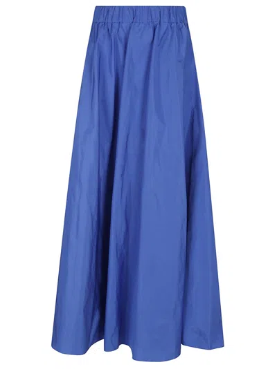 P.a.r.o.s.h Long Satin-effect Polyester Maxi Skirt
