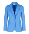 P.a.r.o.s.h Blazer In Light Blue Viscose Blend In Blue