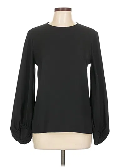 Pre-owned P.a.r.o.s.h Long Sleeve Blouse In Black