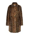 P.a.r.o.s.h Leopard Shearling Jacket