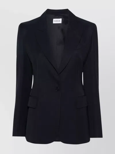 P.A.R.O.S.H LONG SLEEVE JACKET NOTCHED LAPELS