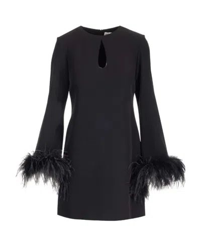 P.A.R.O.S.H LONG SLEEVE ROUND NECK DRESS