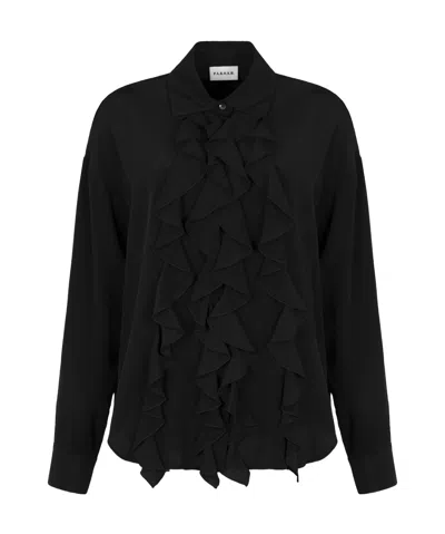 P.A.R.O.S.H P.A.R.O.S.H. RUFFLED SILK TOP