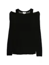 P.a.r.o.s.h Parosh Knit Babylon Woman Black In Black