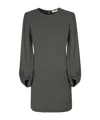P.a.r.o.s.h Mini Green Dress In Black