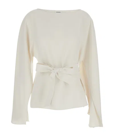 P.a.r.o.s.h Long-sleeved Cover-up In White