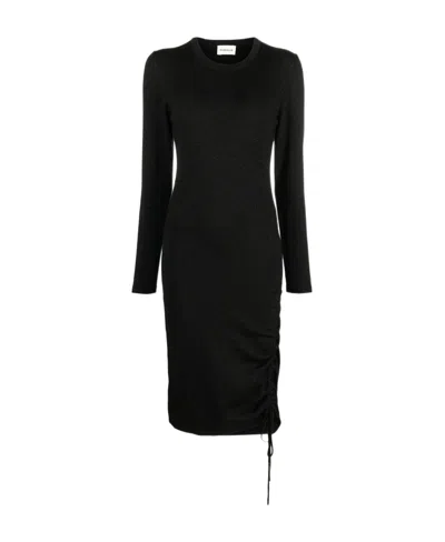 P.a.r.o.s.h Long Sleeved Dress In Black
