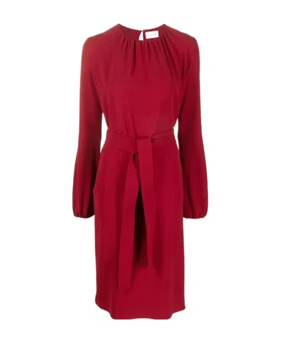 P.a.r.o.s.h Long Sleeved Dress In Red
