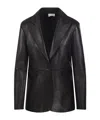 P.a.r.o.s.h Flap Pocket Jacket With Long Sleeves And Lapels In Black