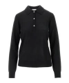 P.a.r.o.s.h P. A.r. O.s. H. Knitted Polo Shirt In Black