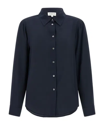 P.a.r.o.s.h Long-sleeved Shirt In Blue