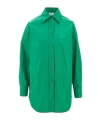 P.a.r.o.s.h Drop-shoulder Shirt In Green