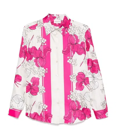 P.a.r.o.s.h Long-sleeved Shirt In White
