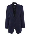 P.a.r.o.s.h . Single Breasted Tailored Blazer In Blue