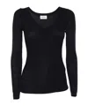P.a.r.o.s.h P. A.r. O.s. H. Maglia In Lana Con Scollo A V In Black