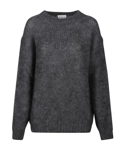 P.a.r.o.s.h Long-sleeved Sweater In Black