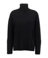 P.a.r.o.s.h Lady Blum Roll-neck Wool Sweater In Black