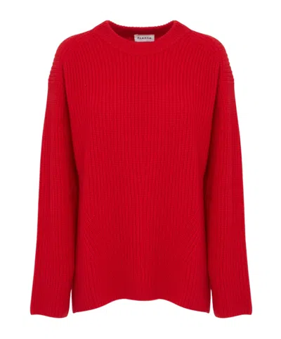 P.a.r.o.s.h Long-sleeved Sweater In Red